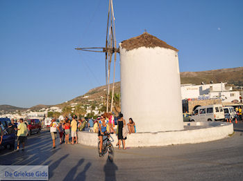 Aankomst in Parikia op paros